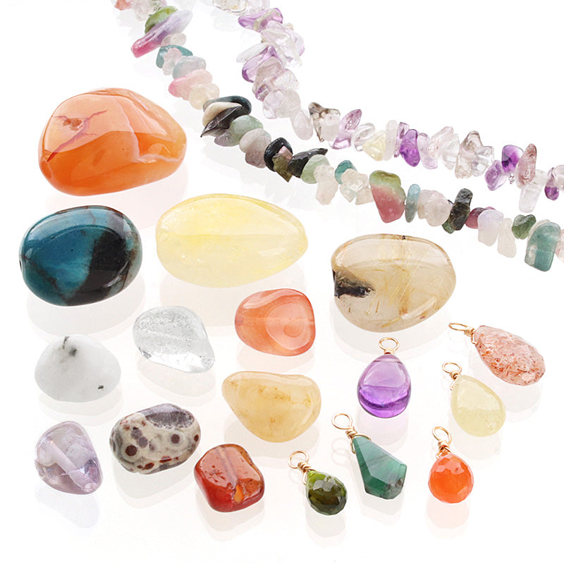 天然石 タンブル　ローズアメジスト